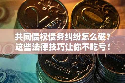武汉共同债权债务纠纷怎么破？这些法律技巧让你不吃亏！