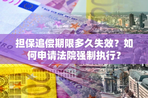 武汉担保追偿期限多久失效？如何申请法院强制执行？
