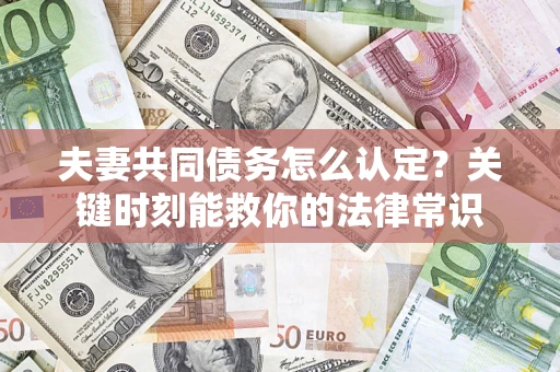 武汉夫妻共同债务怎么认定？关键时刻能救你的法律常识