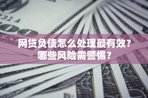武汉网贷负债怎么处理最有效？哪些风险需警惕？